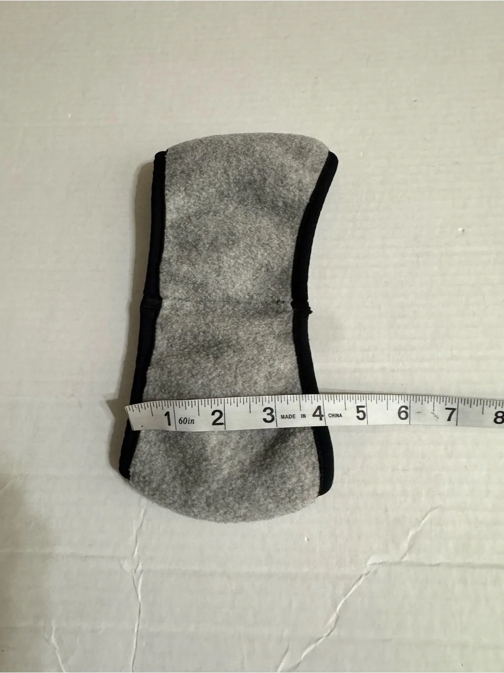 The North Face Polartec Fleece Headband Ear Warmer Gray Hiking Outdoors One Size